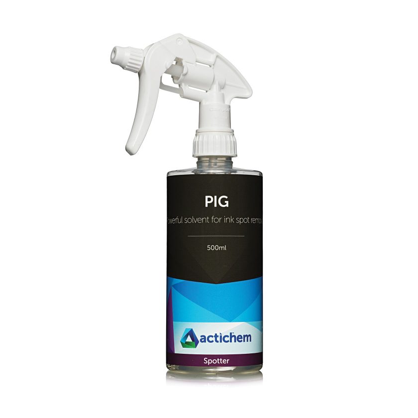 Paint, ink & grease spot remover for carpet & fabric & fabric cleaning