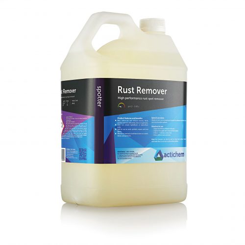 Rust spot remover for carpet & fabric cleaning