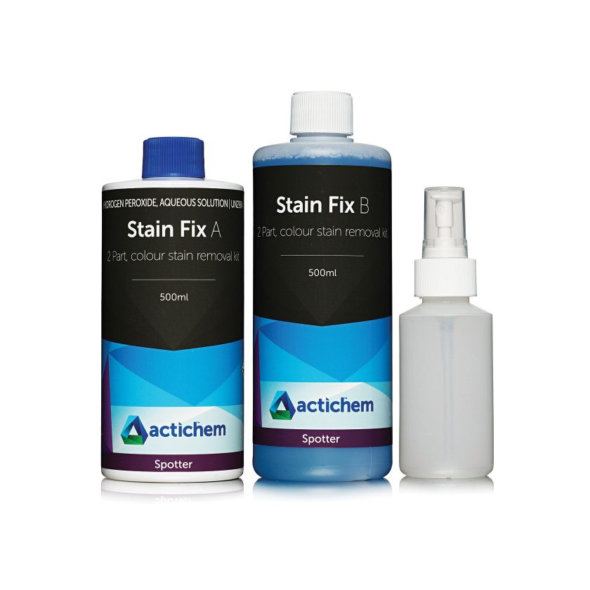 Colour stain remover for carpet & upholstery cleaning