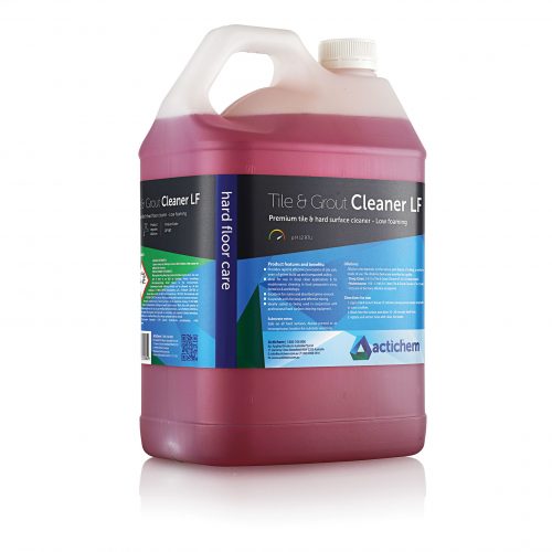 Low-foam alkaline cleaner for natural stone and tiles. System 7 compatible