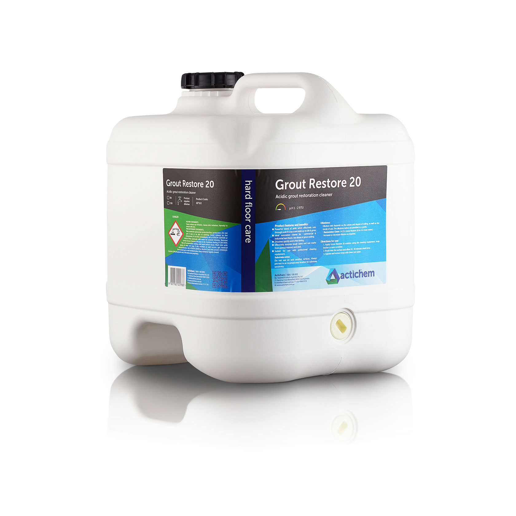 Grout Restore 20 Phosphoric acid cleaner Actichem