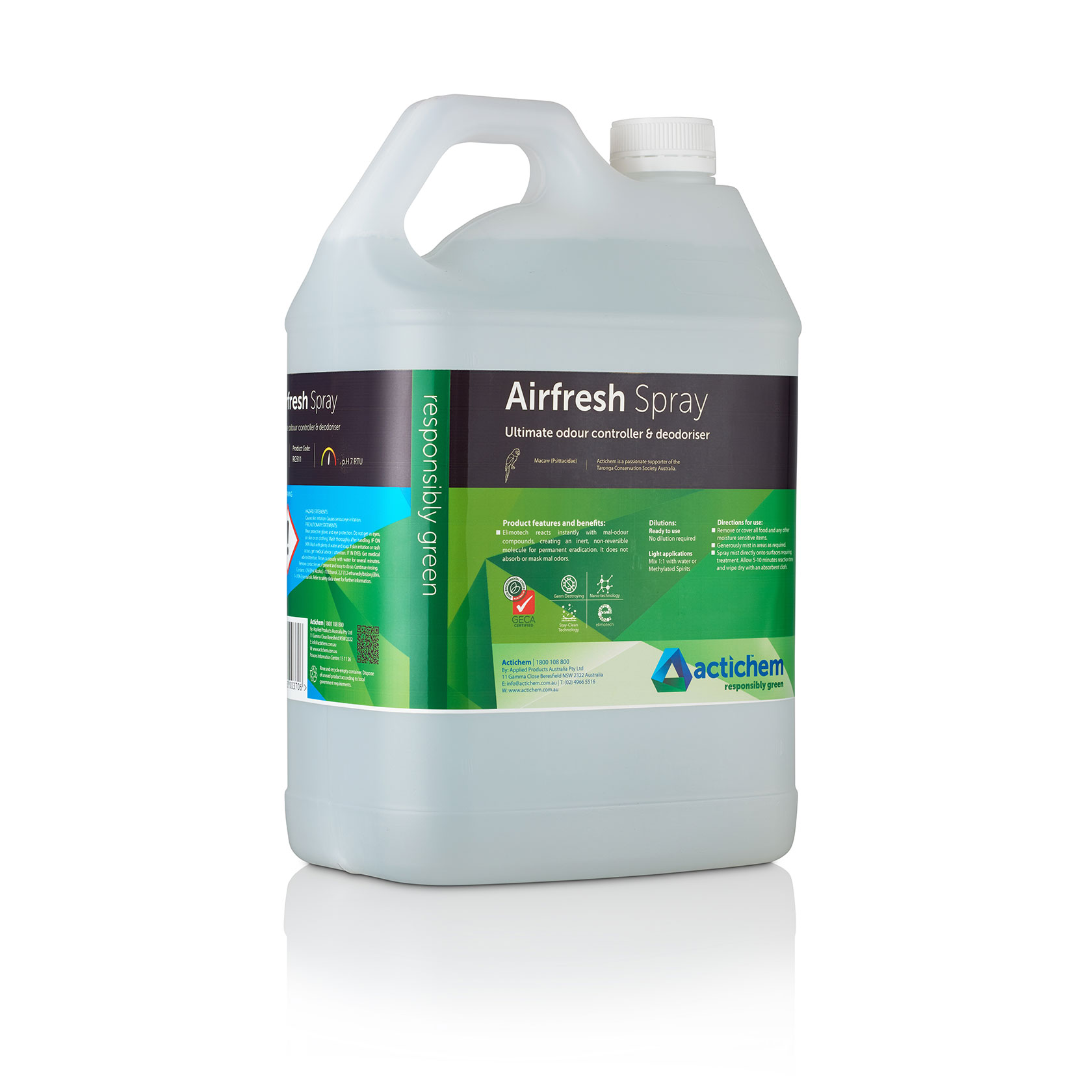 Airfresh Spray - Environmental Odour control for aerial spray