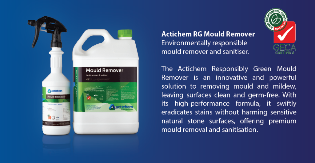 RG Mould Remover - Environmentally responsible mould remover and sanitiser