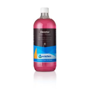 Odour neutraliser for eradicating odours caused by smoke & soot. Particularly plastic & synthetic fires.