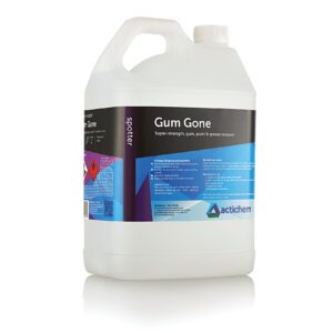 Gum and oil spot remover